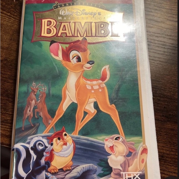 Disney's Bambi VHS - Classic Animated Film